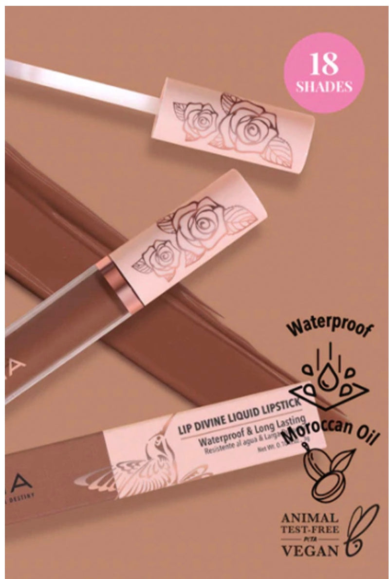 Divine Liquid Lipstick - Long Lasting Waterproof