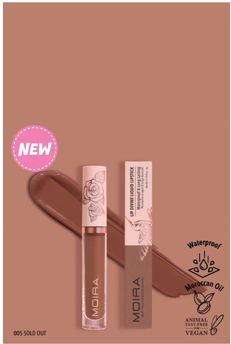 Divine Liquid Lipstick - Long Lasting Waterproof